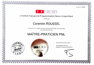 Certification Maitre praticien PNL