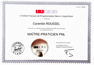 Certification Maitre praticien PNL